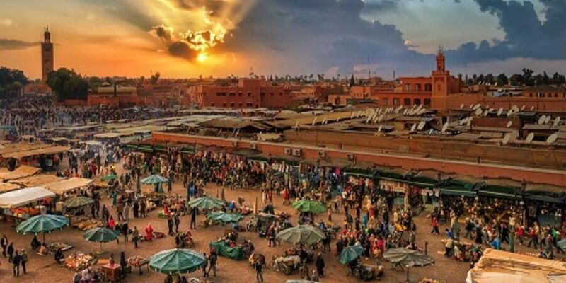 Dolu Dolu Baştan Başa Marakeş Turu Fas Rotası V2