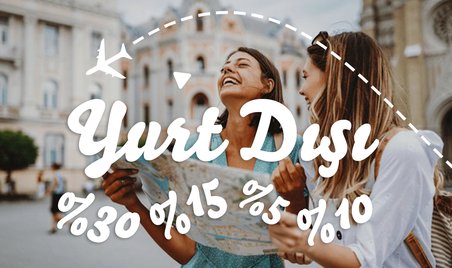 Yurtdışı Turlarında İndirimler