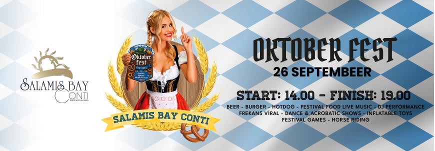 Salamis Bay Conti – Oktoberfest Etkinlik Afişi