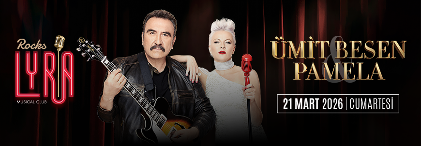 Ümit Besen Pamela konseri Rocks Lyra Musical Club Kıbrıs