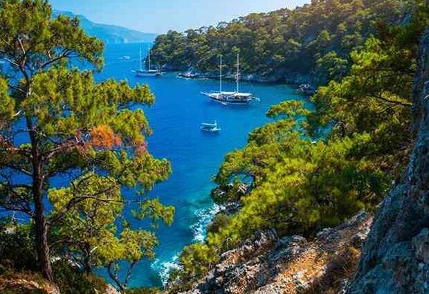 Uçaklı Fethiye Akyaka Gökova Turu 3 Gece Otel Konaklamalı