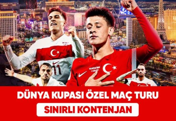 Business Class ile Dünya Kupası A.B.D Maçı - Los Angeles & Las Vegas Turu - Maç Bileti Dahil - Türk Havayolları 4 Gece