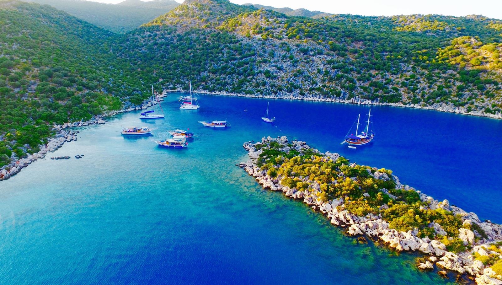 Ege ve Akdeniz turları Kekova manzarası